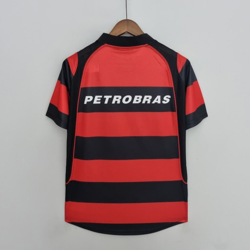 Camiseta Fútbol Flamengo Primera Equipación Retro Clásica 2003 2004