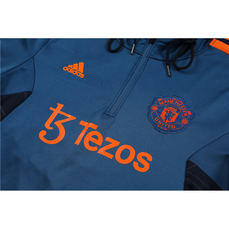 Ch Ndal Sudadera Ni Os Manchester United Azul