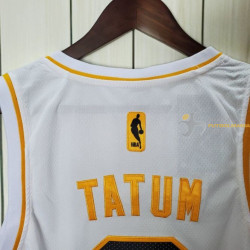 Camiseta NBA Jayson Tatum de los Boston Celtics Versión Bordada 2020-2021