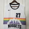 Camiseta NBA Jamal Murray Denver Nuggets Blanca 2021