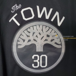 Camiseta NBA Stephen Curry de Los Golden State Warriors The Town 2020-2021