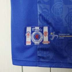Camiseta Glasgow Rangers Retro Clásica 1996-1997
