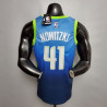 Camiseta NBA Dirk Nowitzki 41de los Dallas Mavericks 2020-2021
