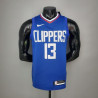 Camiseta NBA Paul George Los Angeles Clippers Azul 2020-2021