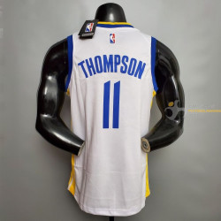 Camiseta NBA Klay Thompson de Los Golden State Warriors Blanca 2021