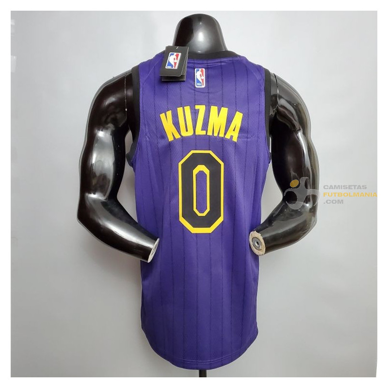 Camiseta NBA Kyle Kuzma Los Angeles Lakers Purple 2020-2021