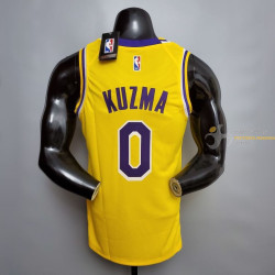 Camiseta NBA Kyle Kuzma Los Angeles Lakers Amarilla 2020-2021