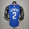 Camiseta NBA KAWHI LEONARD 2 Los Angeles Clippers Azul 2020-2021