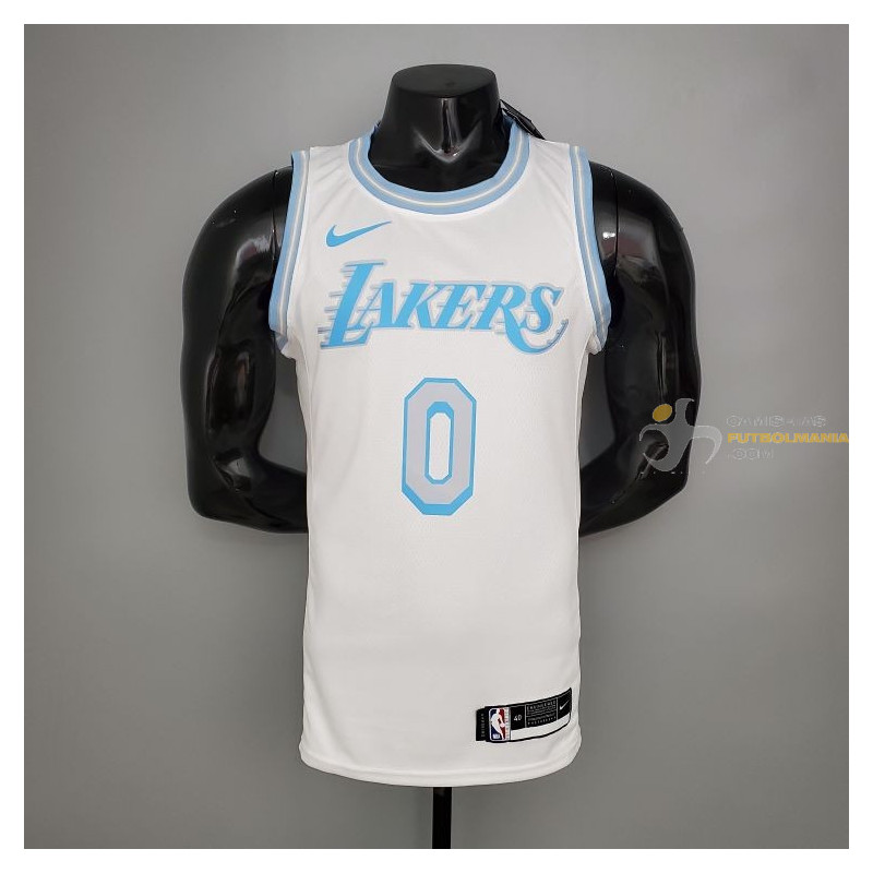 Camiseta NBA Kyle Kuzma Los Angeles Lakers Cuello Redondo Retro Edición Limitada 2021