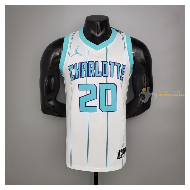 Camiseta NBA Gordon Hayward 20 Charlotte Hornets 2021