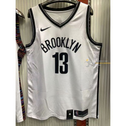 Camiseta NBA James Harden de Brooklyn Nets Blanca 2020-2021