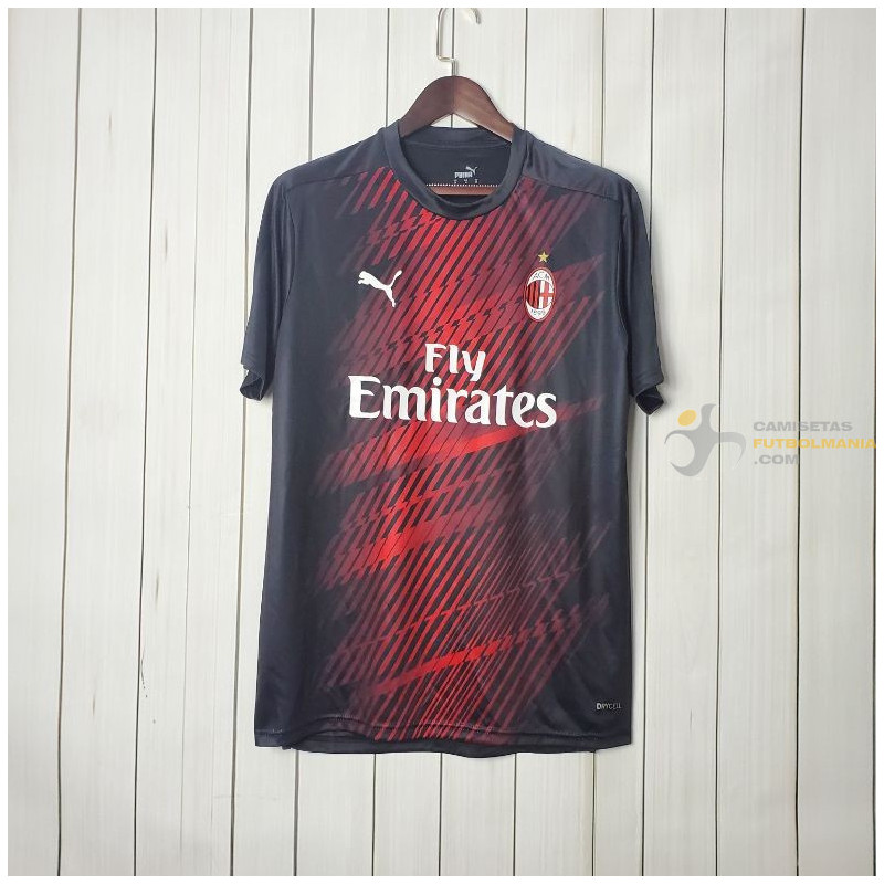 Camiseta AC Milan Pre Partido Entrenamiento 2020-2021