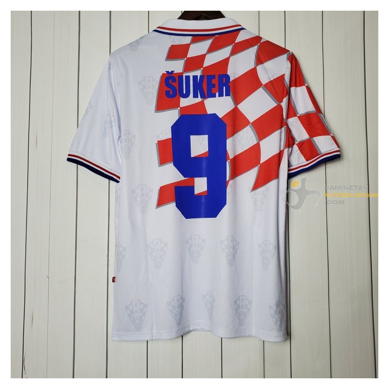 Croacia Primera Retro Clásica 1998 vintage jersey