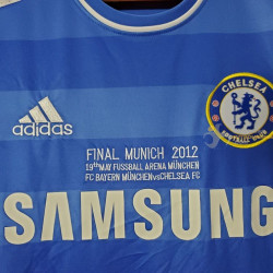 Camiseta Chelsea Retro Clásica Final Munich Manga Larga 2012