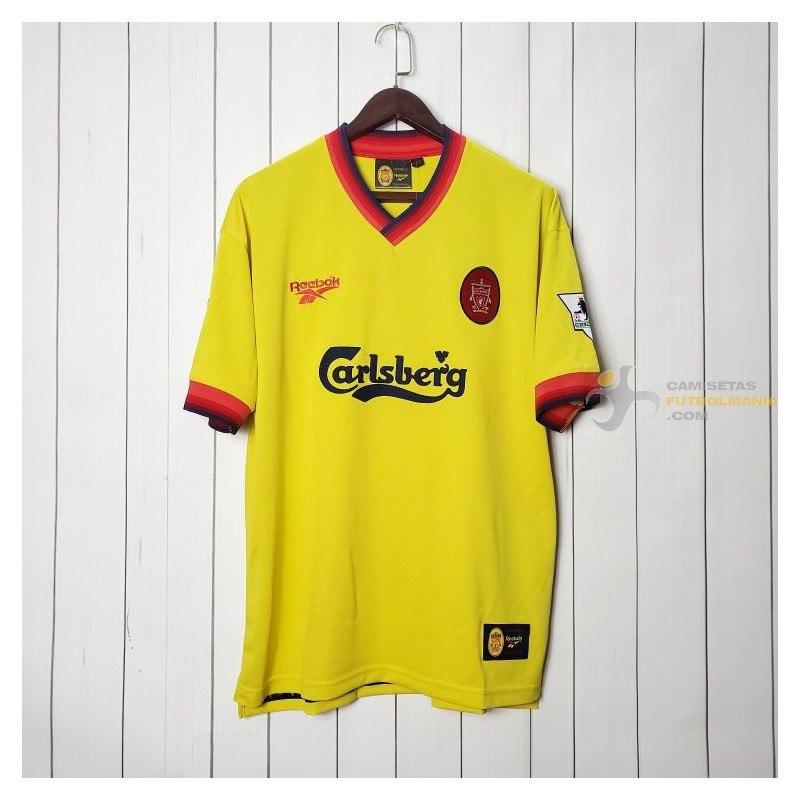 Camiseta Liverpool Segunda Equipación Retro Clásica 1998
