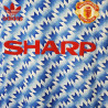 Camiseta Manchester United Segunda Equipación Retro Clásica 1990-1992