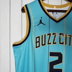Camiseta NBA  LaMelo Ball 2 Charlotte Hornets Buzz City Version 2021