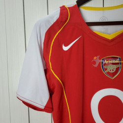 Camiseta Arsenal Primera Equipación Retro Clásica 2004-2005