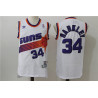 Camiseta NBA Charles Barkley 34 Phoenix Suns Retro Clásica Blanca