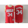 Camiseta NBA Hakeem Olajuwon 34 Houston Rockets Retro Clásica Roja