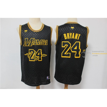 Camiseta NBA Kobe Bryant 24 Black Mamba Edition 2021