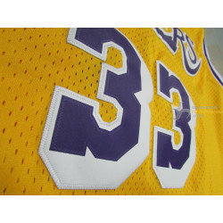 Camiseta NBA Karim Abdul-Jabbar Los Angeles Lakers Retro Clásica Amarilla
