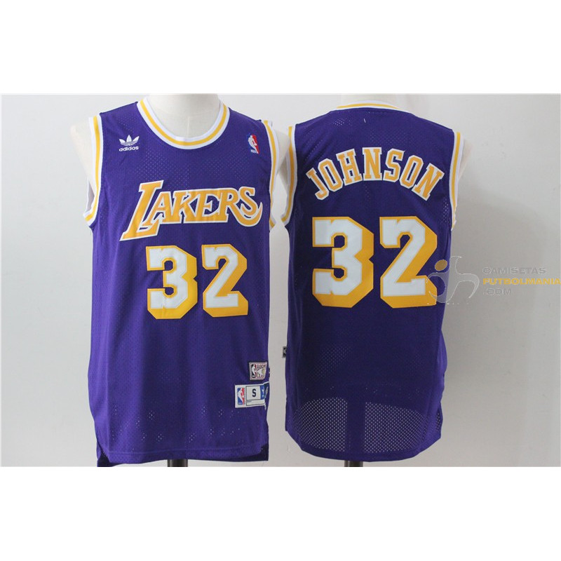 Camiseta NBA Magic Johnson Los Angeles Lakers Retro Clásica