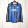 Camiseta Inter Milán Retro Clásica Manga Larga 1998-1999