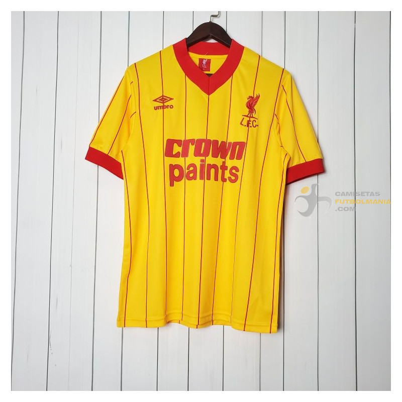 Camiseta Liverpool Segunda Equipación Retro Clásica 1984