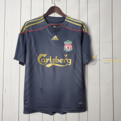 Camiseta Liverpool Segunda Equipación Retro Clásica 2009-2010