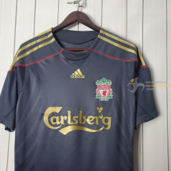 Camiseta Liverpool Segunda Equipación Retro Clásica 2009-2010