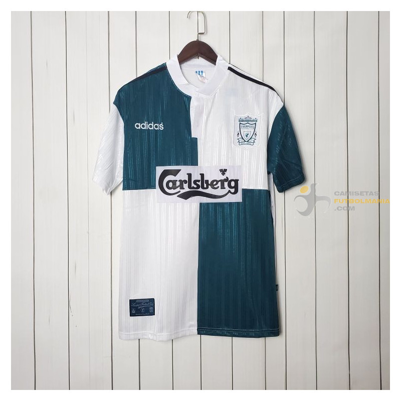 Camiseta Liverpool Segunda Equipación Retro Clásica 1995-1996