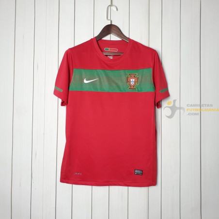 Camiseta Portugal Primera Equipación Retro Clásica 2010