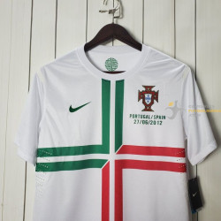 Camiseta Portugal Segunda Equipación Retro Clásica 2012