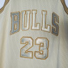Camiseta NBA Michael Jordan 23 de los Chicago Bulls Retro Clásica Gold Edition 1997-1998