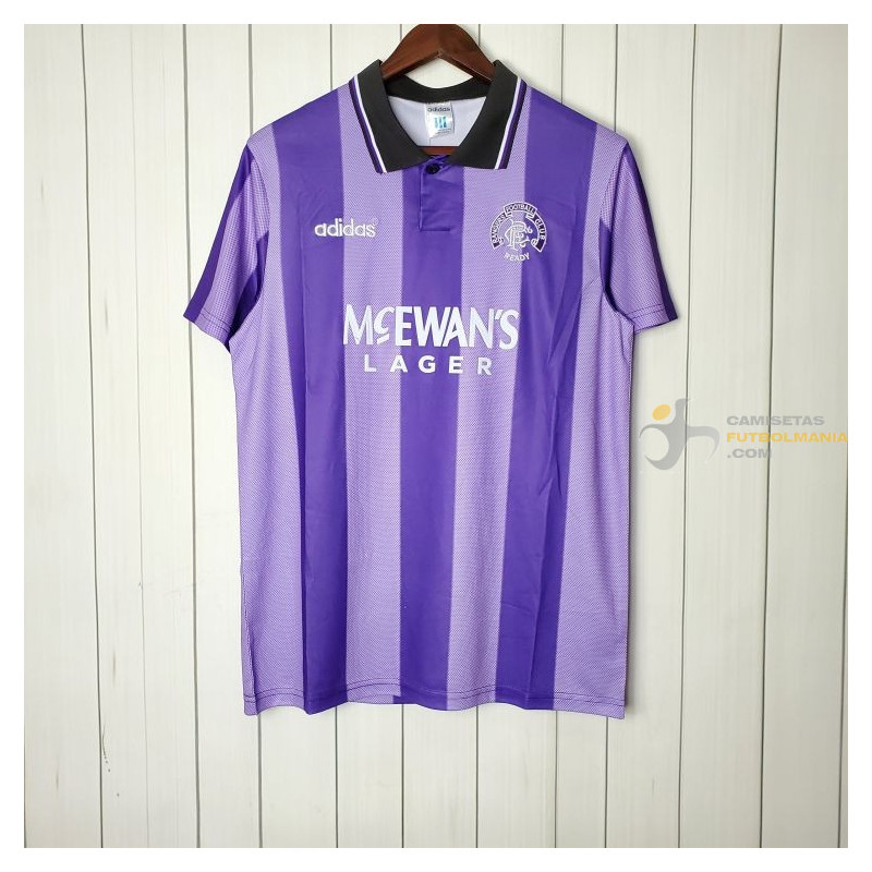 Camiseta Glasgow Rangers Tercera Equipación Retro Clásica 1994-1995