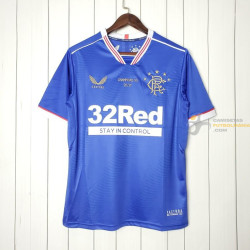 Camiseta Glasgow Rangers Primera Equipación Champions Edition 2020-2021