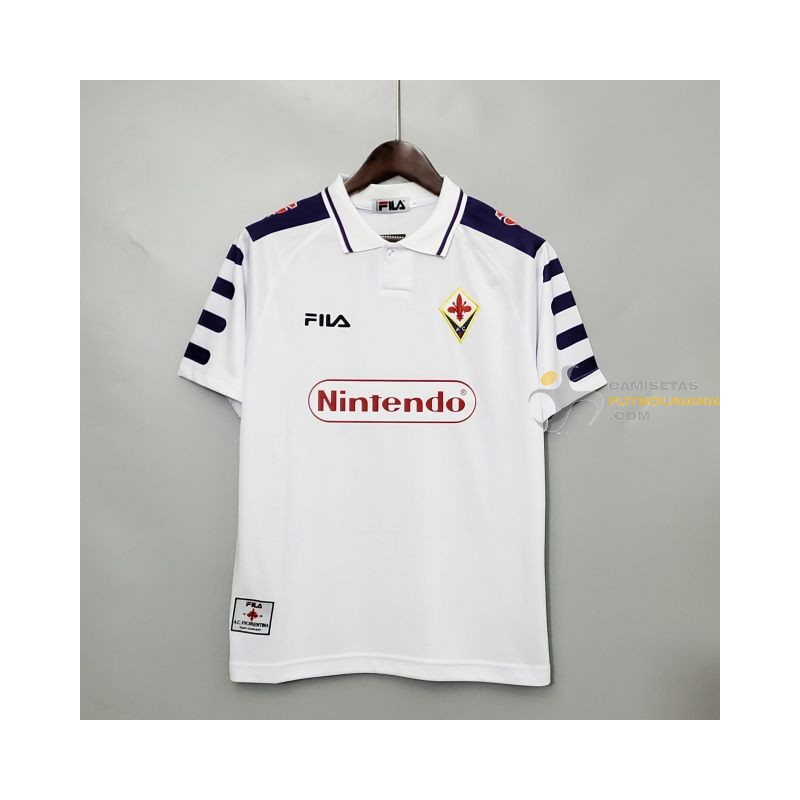 Camiseta Fiorentina Segunda Equipación Retro Clásica 1998-1999