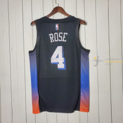 Camiseta NBA Derrick Rose 4 New York Knicks City Special Edition 2021-2022