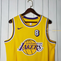Camiseta NBA Kobe Bryant 8 Los Angeles Lakers Tributo Conmemorativa