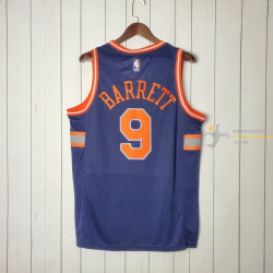 Camiseta NBA R. J. Barrett 9 New York Knicks Azul 2021-2022