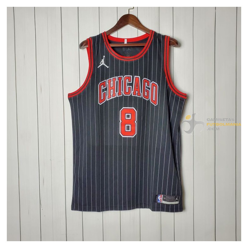 Camiseta NBA Zach Lavine 8 de los Chicago Bulls 2021-2022
