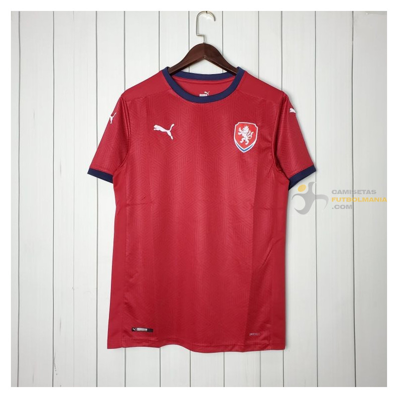 Camiseta República Checa Primera Equipación Euro 2021-2022