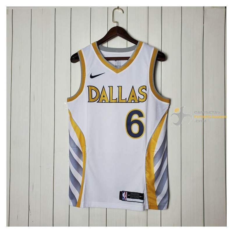 Camiseta NBA Kristaps Porzingis 6 Dallas Mavericks 2021