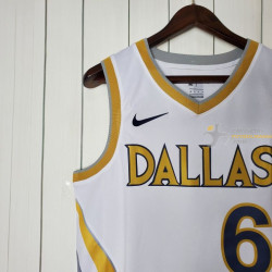 Camiseta NBA Kristaps Porzingis 6 Dallas Mavericks 2021