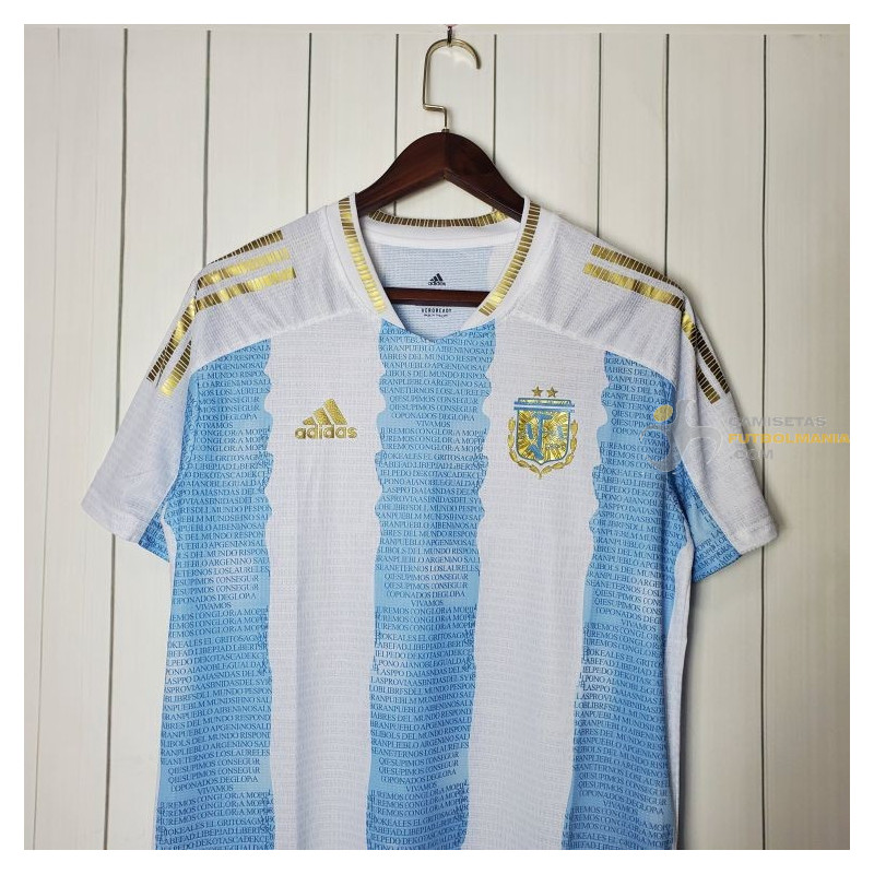 Camiseta Argentina Conmemorativa Primera Equipación 20212022