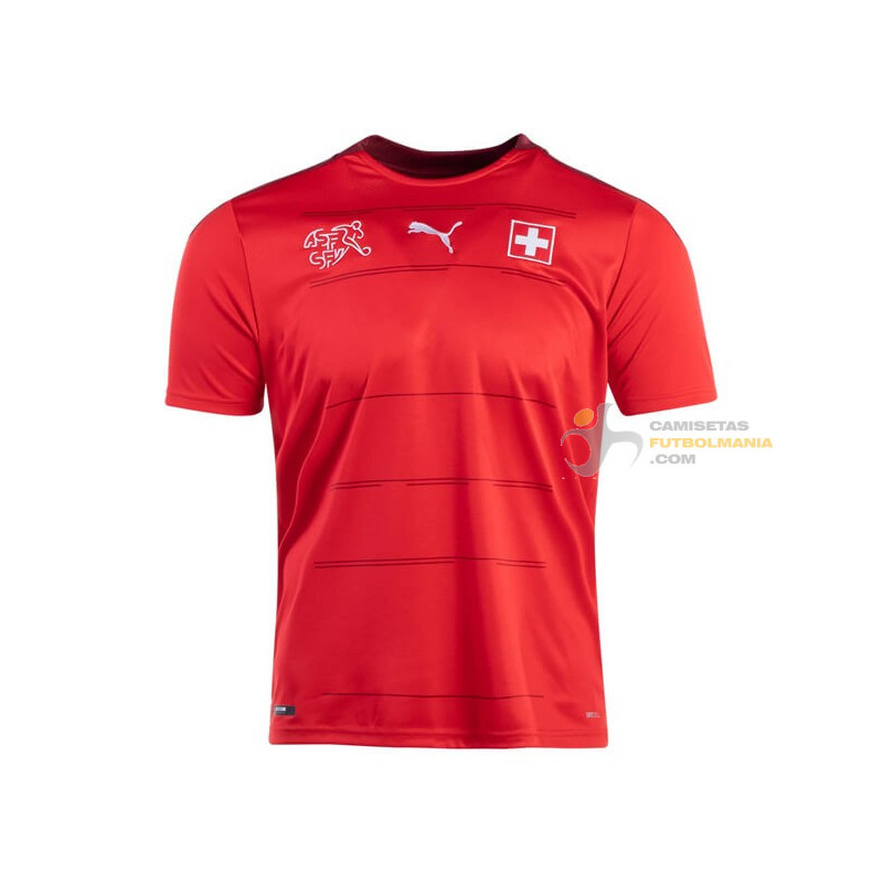 Camiseta Suiza Primera Equipación 2021-2022