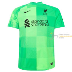 Camiseta Liverpool Portero Primera Equipación 2021-2022
