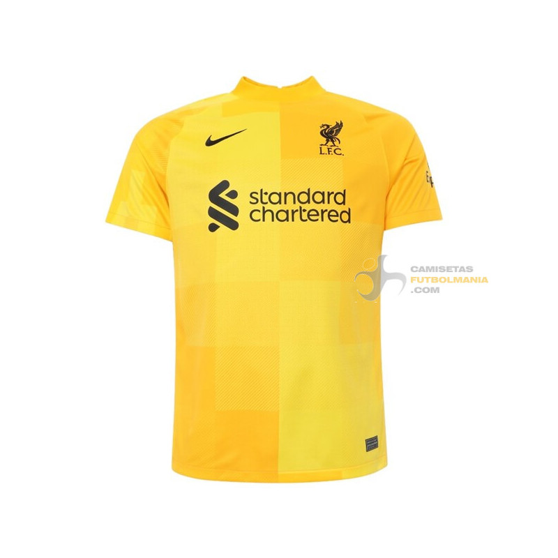Camiseta Liverpool Portero Segunda Equipación 2021-2022