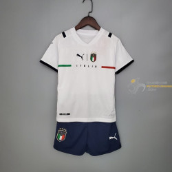 Camiseta y Pantalón Niños Italia Segunda Equipación Euro 2020-2021